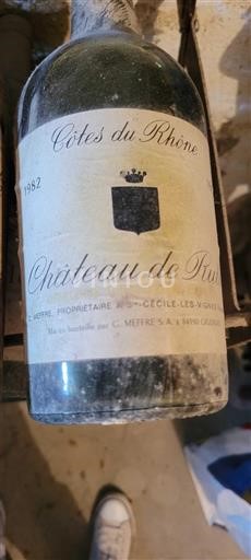 Rona dolina Côtes-du-Rhône Château Ruth 1982
