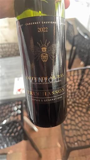Sudoeste Côtes de Duras Truchasson 2022
