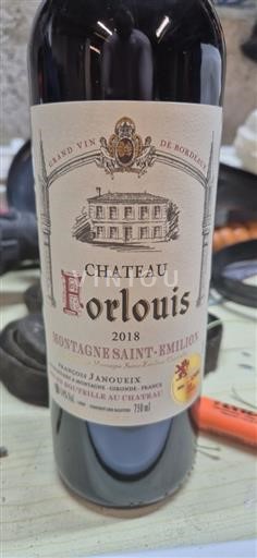 Bordeaux Montagne Saint-Émilion Château Forlouis 2018