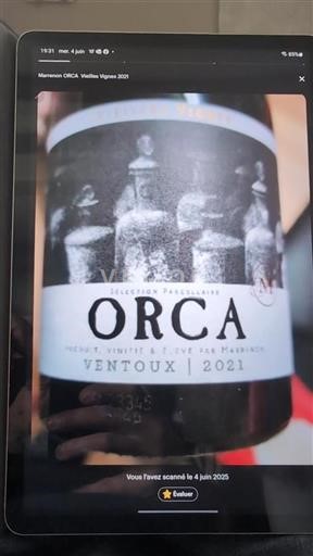 Valle del Rodano Ventoux Marrenon ORCA 2021