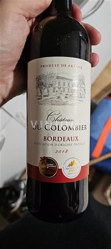 Bordeaux Château Colombier 2018