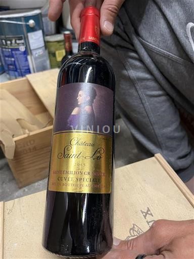 Bordeaux Saint-Émilion Grand Cru Grand Cru Saint-Lo Cuv%c3%a9e Sp%c3%a9ciale 2015