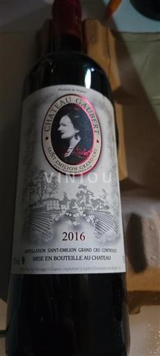 Bordéus Saint-Émilion Grand Cru Grand Cru Château Gaubert 2016