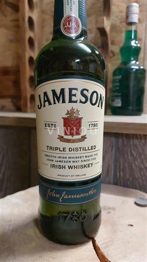 Whisky Irish Whiskey John JAMESON de la distillerie : Matured & Bottled 5 ans d'âge distillé en 2020 Irlande