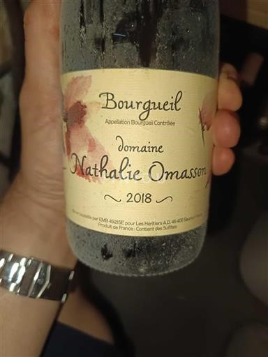 Valle della Loira Bourgueil Domaine Nathalie Omisson 2018