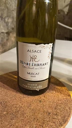 Alsace Henri Ehrhart Réserve Particulière 2020