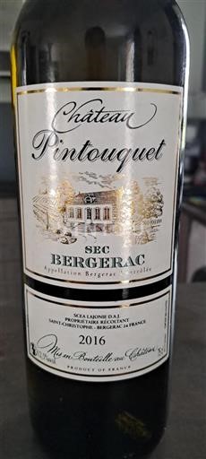 Zuidwest-Frankrijk Bergerac Château Pintouquet 2016