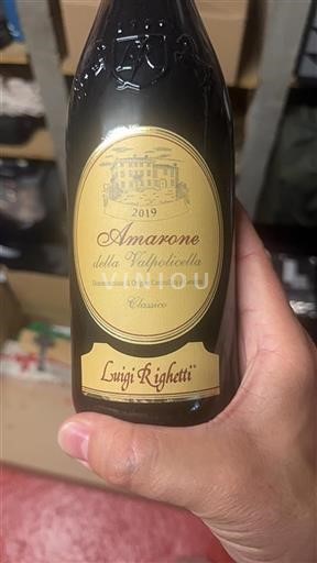 Veneto Amarone della Valpolicella Luigi Righetti Classico 2019