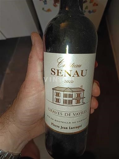 Bordeaux Graves-de-vayres Château Senau 2020