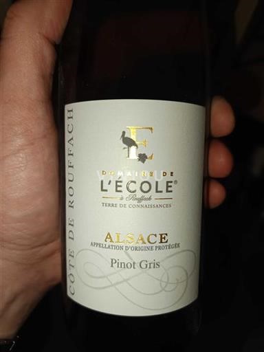 Alsazia Grand Cru Domaine L'École Senza annata