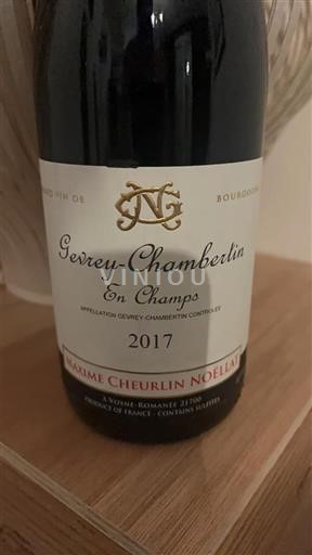 Bourgogne Gevrey-chambertin Maxime Cheurlin Noëllat En Champs 2017