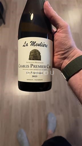 Burgundi Chablis Premier Cru La Meulière Les Fourneaux 2023