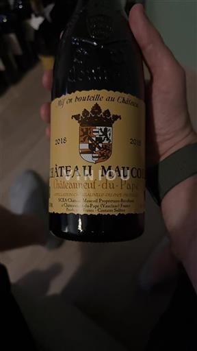 Valle del Rodano Châteauneuf-du-Pape Château Maucoil 2018