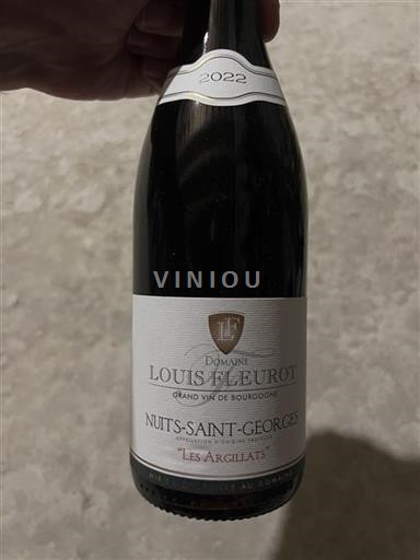 Bourgondië Nuits-saint-georges Domaine Louis Fleurot Les Argillats 2022