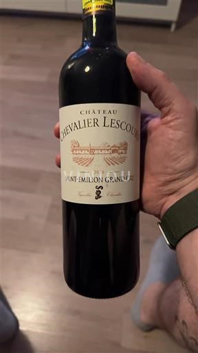Burdeos Saint-Émilion Gran Cru Grand Cru Chevalier Lescours 2020
