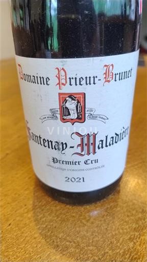 Borgonha Santenay Premier Cru Domaine Prieur-Brunet Santenay-Maladière 2021