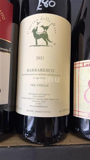 Piedmont Wines Barbaresco Cascina delle Rose Tre Stelle 2021