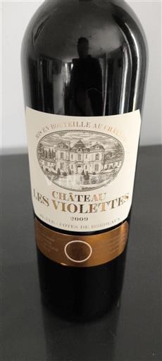 Bordeaux Blaye-côtes-de-bordeaux Château Les Violettes 2009