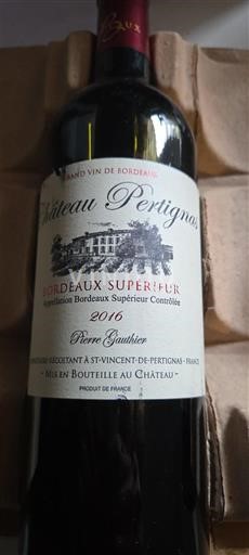 Bordeaux Bordeaux supérieur Château Pertignas 2016