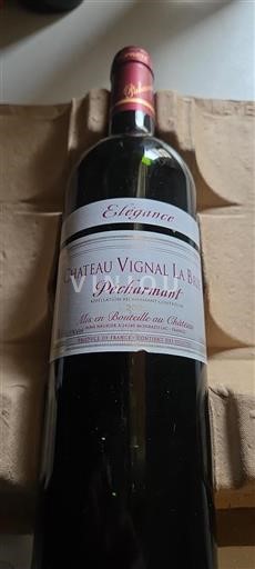 Sudoeste Pécharmant Château Vignal La Brie Elegance Sin añada