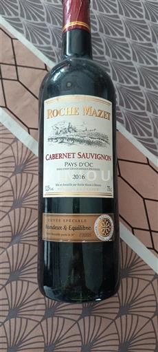 Languedoc-Roussillon Pays d'Oc Roche Mazet Rondeur & Équilibre 2016