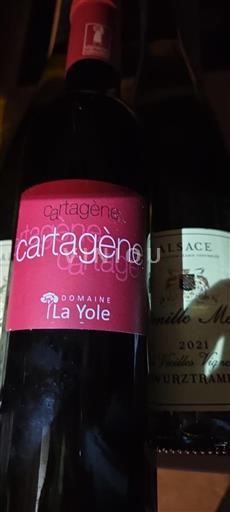Languedoc Ospecificerad Domaine La Yole Cartagène Icke årgångsbetecknad