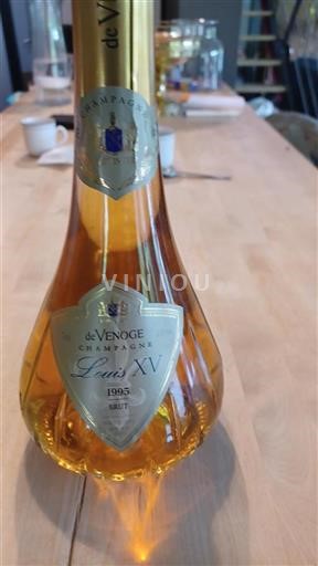 Vin Effervescent Blanc brut Louis XV VENOGE 1995 France Champagne