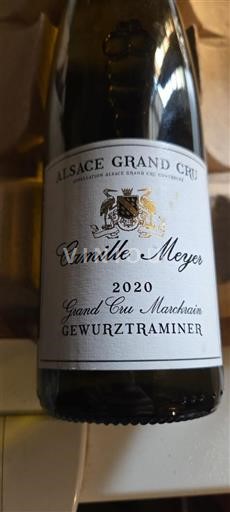 Alsace Alsace Grand Cru Grand Cru Camille Meyer 2020