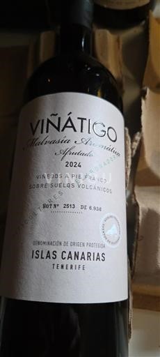 Islas Baleares No especificado Viñátigo Malvasía Aromática Afrutado 2024