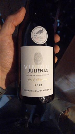 Beaujolais Juliénas Guillaume Manin 2023
