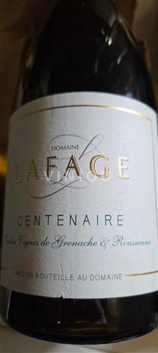 Linguadoca e Rossiglione Côtes catalanes Domaine Lafage Centenaire Senza annata