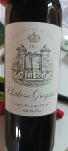 Vins Médoc Château Greysac - 2016 - Avis, conseil