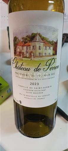 Zuidwest-Frankrijk Pacherenc-du-vic-bilh Château Perron 2023