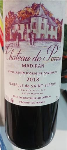 Südwestfrankreich Madiran Château Perron 2018