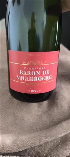Vin Effervescent Rouge brut Baron de Villeboerg Non millésimé France Champagne AOC