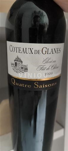 Sudoeste Não especificado Coteaux de Glanes Quatre Saisons 2020