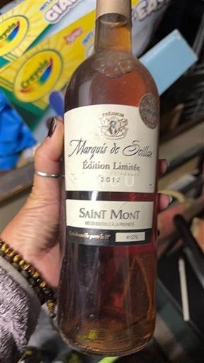 Sud-Ovest Saint-Mont Marquis de Sain Édition Limitée 2012