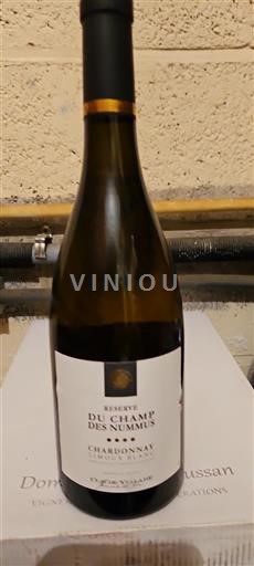 Vin Blanc sec Réserve du Champ des Nummus Claude Vialade 2017 France Languedoc Limoux AOC