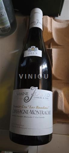 Bourgogne Chassagne-montrachet Premier Cru Domaine Jouard Les Baudines 2019