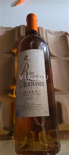Bordeaux Cadillac Château La Bertrande 2007