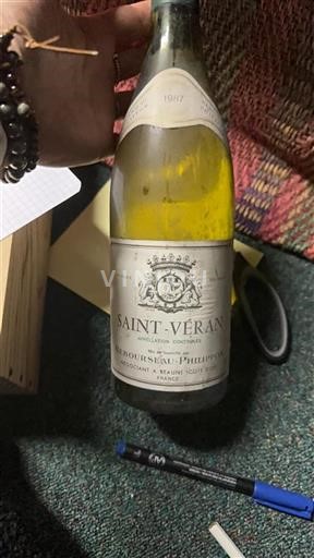 Bourgogne Saint-Véran Rebourseau-Philippon 1987