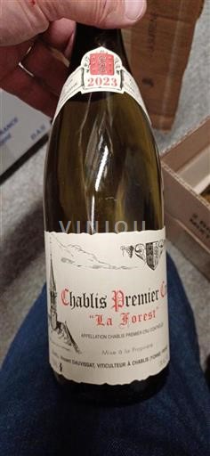 Borgoña Chablis Premier Cru Premier Cru Vincent Dauvissat La Forest 2023