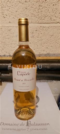 Roussillon Muscat de Rivesaltes Domaine Laporte 2013