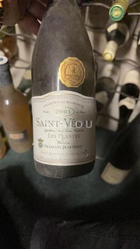 Burgundy Saint-Véran Maison François Martenot Les Plantés 2005