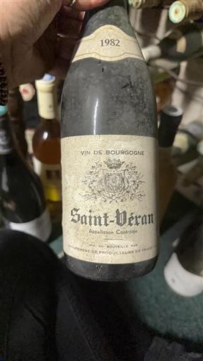 Bourgogne Saint-Véran Groupement de Producteurs de Prisse 1982