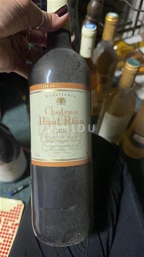 Bordeaux Bordeaux blanc Château Haut Rian Excellence 2010