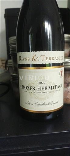 Vallée du Rhône Crozes-hermitage Rives & Terrasses 2020