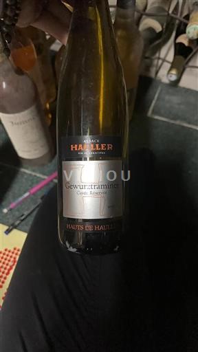 Elsass Gewürztraminer Grand Cru Hauller Cuv%c3%a9e R%c3%a9serv%c3%a9e 2015