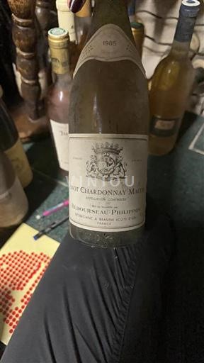Burgundy Mâcon and Mâcon-Villages Rebourseau-Philippon 1985