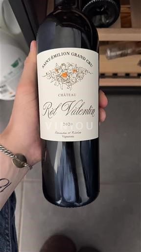 Bordeaux Saint-Émilion Grand Cru Grand Cru Rol Valentin 2020